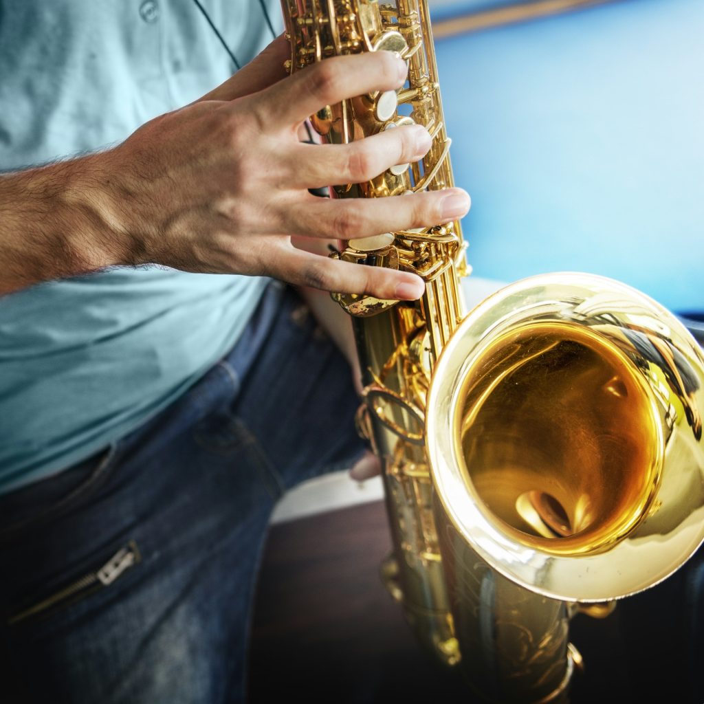 Musician Saxophone Jazz Artist Passion Concept