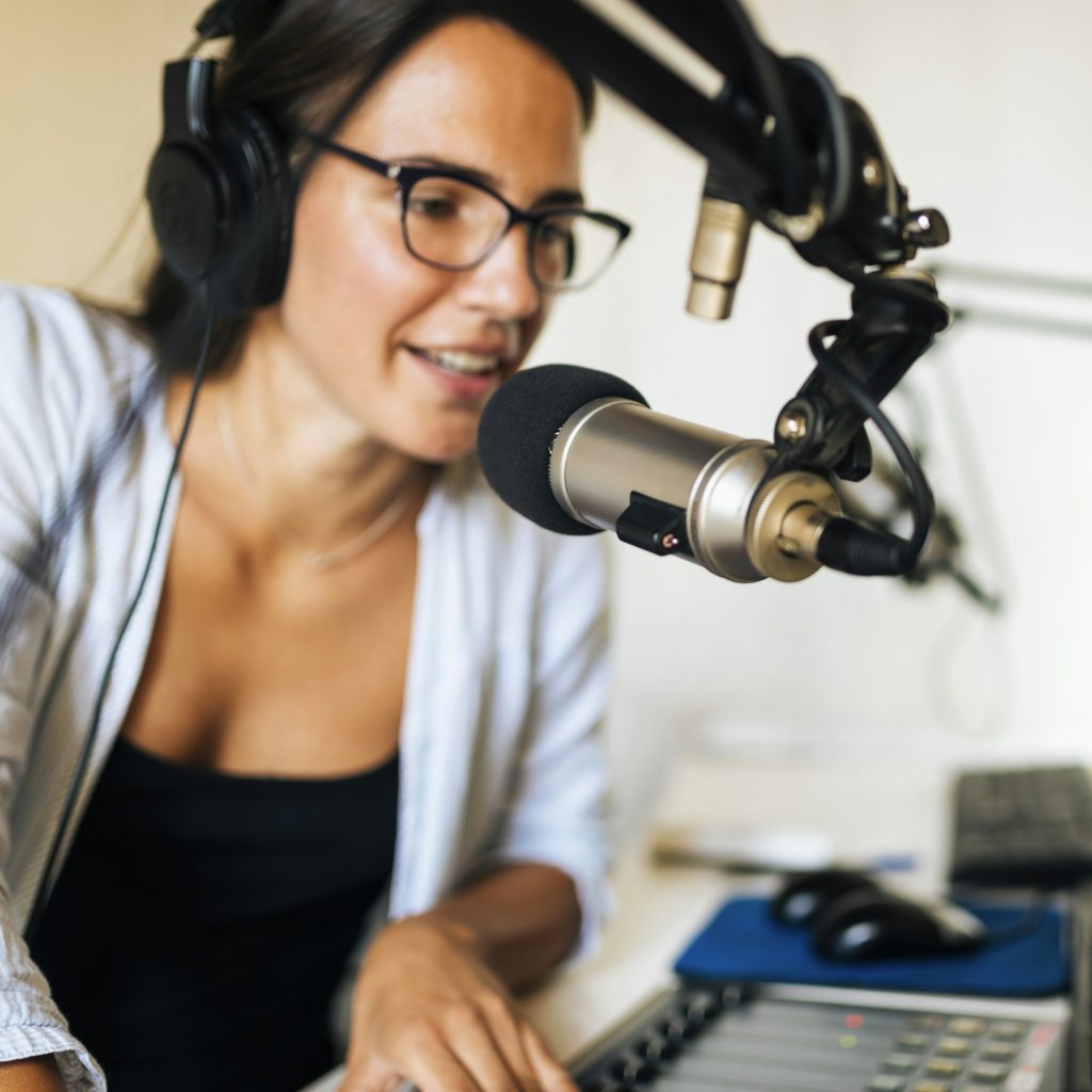 Talk Show at Online Radio Station